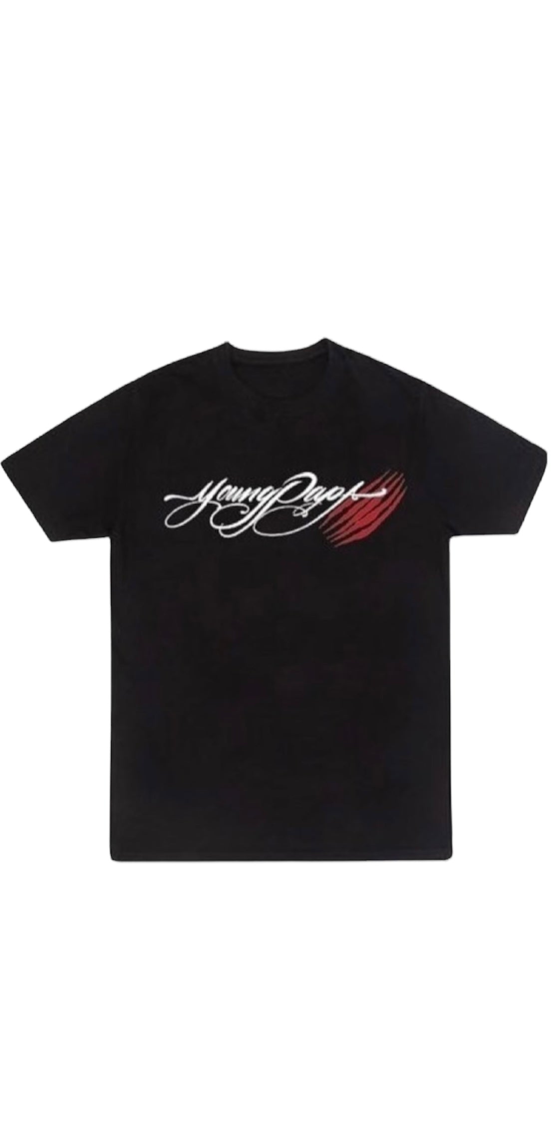 Black YP script & Claw T-shirt